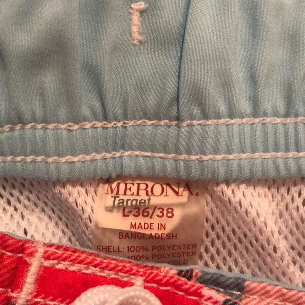 Merona swim trunks SZ Large - 36/38 - Picture 3 of 3